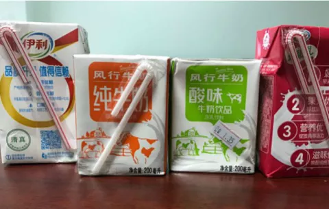 Decomisan  productos lácteos provenientes de China