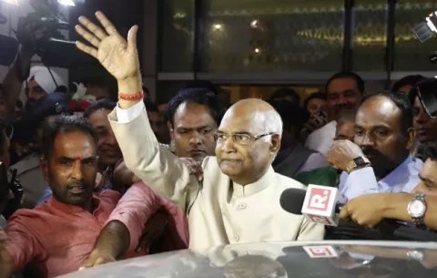 La India elige a un “intocable” como presidente del país
