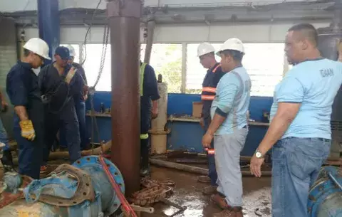 Suministro irregular de agua por trabajos en potabilizadora de Chitré 