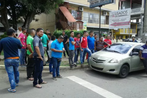 Transportistas chorreranos se pronuncian contra ola de delincuencia