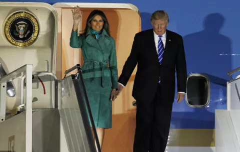 Trump inicia gira con incógnita de si suavizará tensiones con europeos y OTAN