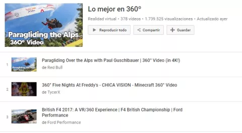 ¿Qué son los videos en 360° y cómo disfrutar de ellos?