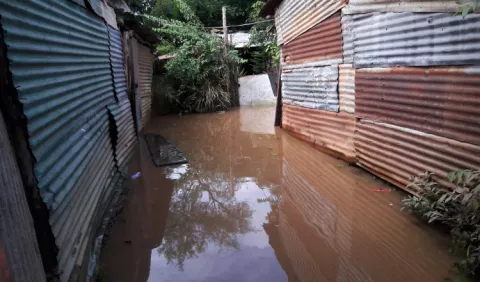 Centenares de casas en varias provincias afectadas por las lluvias