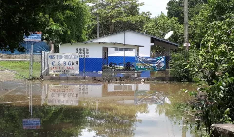 Fuertes oleajes afectan escuelas 