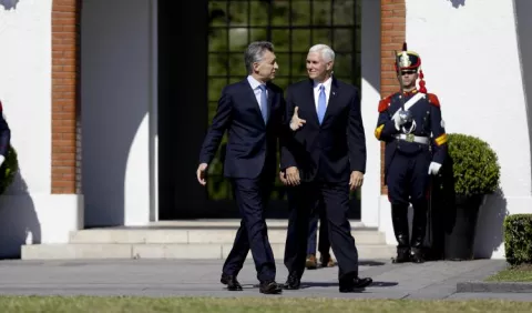 Pence  cree en una vía pacífica para Venezuela