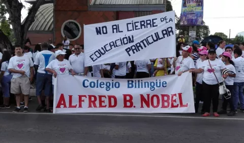 Escuelas particulares, en riesgo 