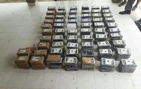 Un detenido por incautación de 311 kilos de cocaína en San Carlos 