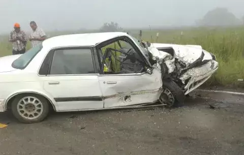Triple colisión en carretera Santiago-Soná con resultado de 5 heridos 