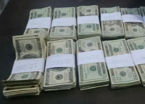 Grandes sumas de dinero decomisan en los últimos días