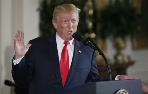 Trump dice que EE.UU. está "listo" para un ataque militar a Corea del Norte