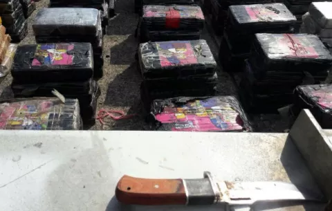 Más de 1 tonelada de droga incauta el Senan en Panamá Este 