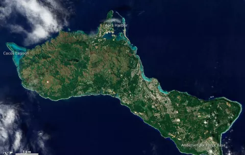 Trump dice que Guam está preparada para un ataque de Corea del Norte