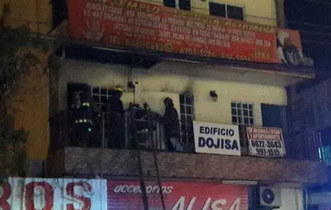 Incendio en local de productos esotéricos en Penonomé 