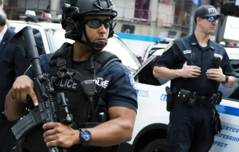 La Policía de Nueva York aumenta su presencia tras el atentado de Barcelona
