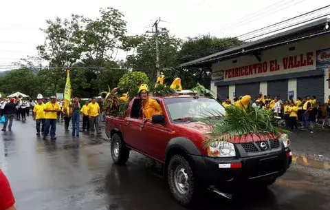 Desfilan por la conservación de la rana dorada en El Valle de Antón