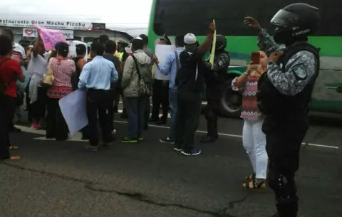 Protestan en Veraguas por el mal estado de proyectos residenciales