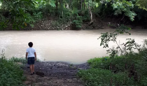 Necesitan con urgencia puente en Las Delicias