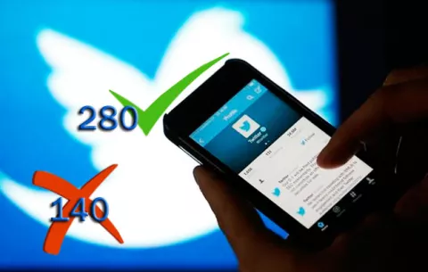 Twitter amplía a 280 caracteres la extensión de los tuits