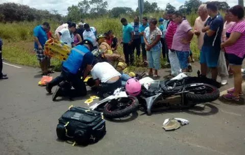 Accidente cerca al aeropuerto de David, deja dos personas heridas