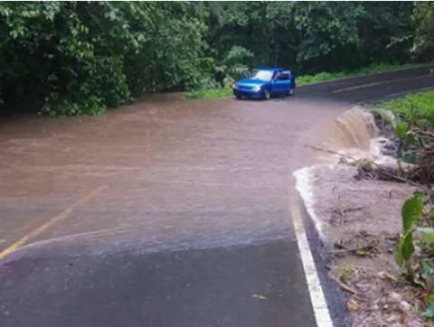 Lluvias provocan crecidas de ríos y aumento en el nivel de represas 