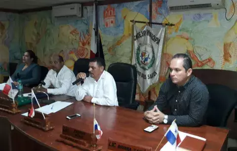Vicealcalde: Municipio de Los Santos funciona con normalidad