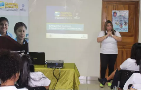 Campaña educativa para prevención del blanqueo de capitales