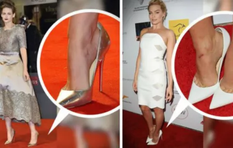 ¿Sabías que las famosas usan zapatos un número más grande?
