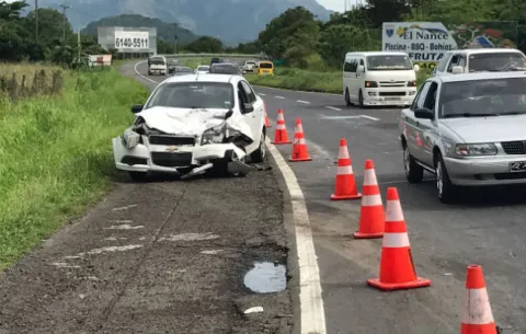 Seis heridos deja accidente de tránsito en El Espavé