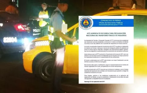 Tránsito  anuncia más agentes en  horario nocturno ampliado