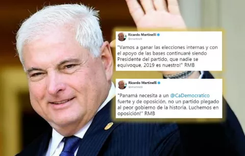 Martinelli confirma interés de presidir el CD y lanza advertencia