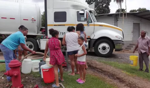 Cientos de familias sin agua potable en Chame