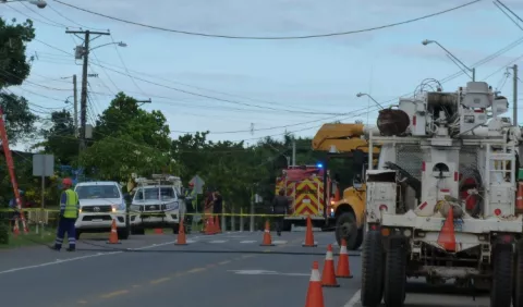 Suspenden  trabajos de  electricidad en Chitré