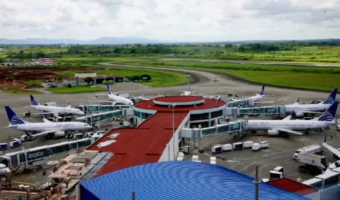 STI presta otra vez un servicio al  Estado en la  terminal aérea  