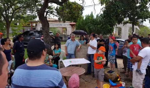 Cansados en  Vista  Mar  de vivir en inseguridad