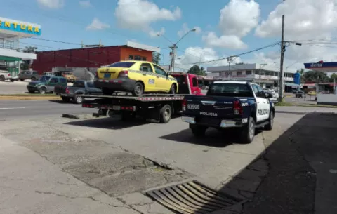 Detectan nuevos taxis con placas clonadas en La Chorrera