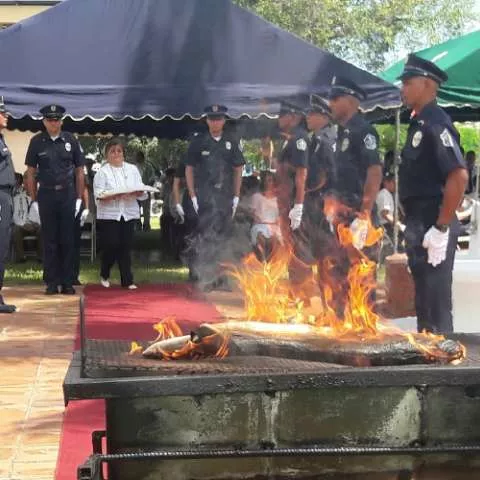 Creman 72 banderas en Chitré y 64 en Los Santos como inicio del Mes de la Patria 