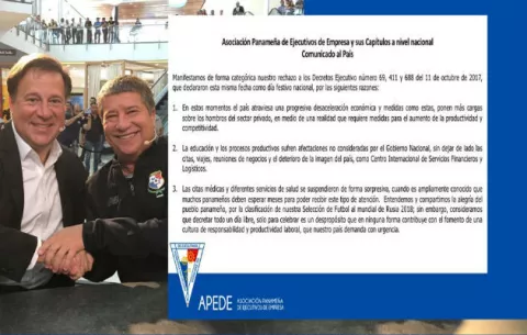 Rechazo categórico de Apede al día festivo ordenado por Varela