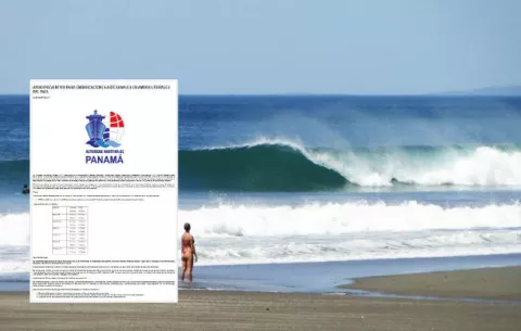 Alerta por formación de sistema de baja presión al norte de Panamá