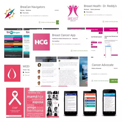 Las aplicaciones de celular para tratar y prevenir el cáncer de mama