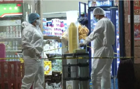 Video  muestra detalles del robo en que murió un vendedor de chance clandestino 