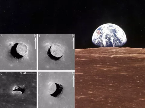 Científicos japoneses descubren una cueva gigantesca en la Luna