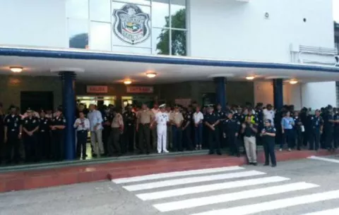 Dos unidades policiales resultan muertas, en un hecho registrado en Chilibre