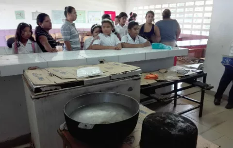 Paralizan clases en escuela de Potrero Grande en La Chorrera