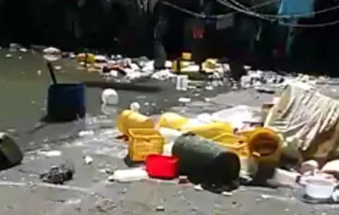 Video muestra presos destruyendo sus pertenencias en la cárcel de David 