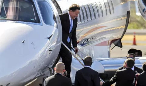 La faraónica visita de Juan Carlos Varela a China