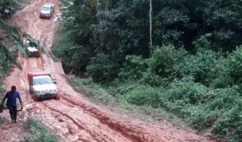 Ngäbes viven olvidados y esperan su carretera