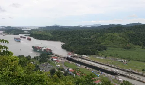 Lagos del Canal de Panamá continúan bajos 