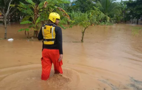 La intensa lluvia deja afectaciones en viviendas del Trapichito y Vista Alegre 