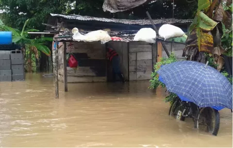 Más de diez ríos desbordados tras mal tiempo en Panamá
