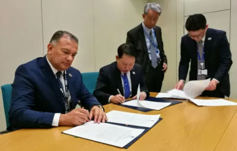 AMP firma acuerdo con Korean Register of Shipping sobre marina mercante